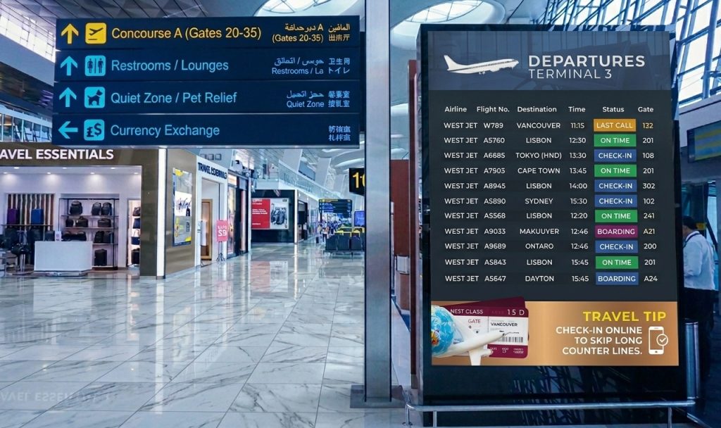 Signage CCT and Dimming: White Light and Brightness