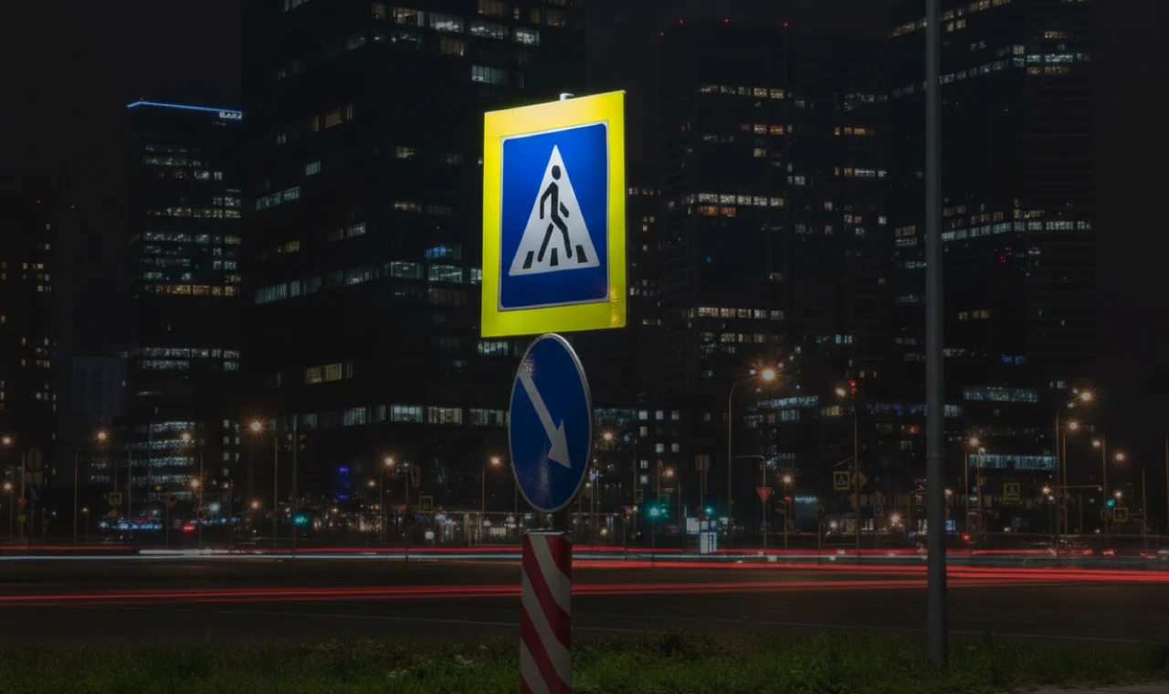 Directional arrows and zone markers