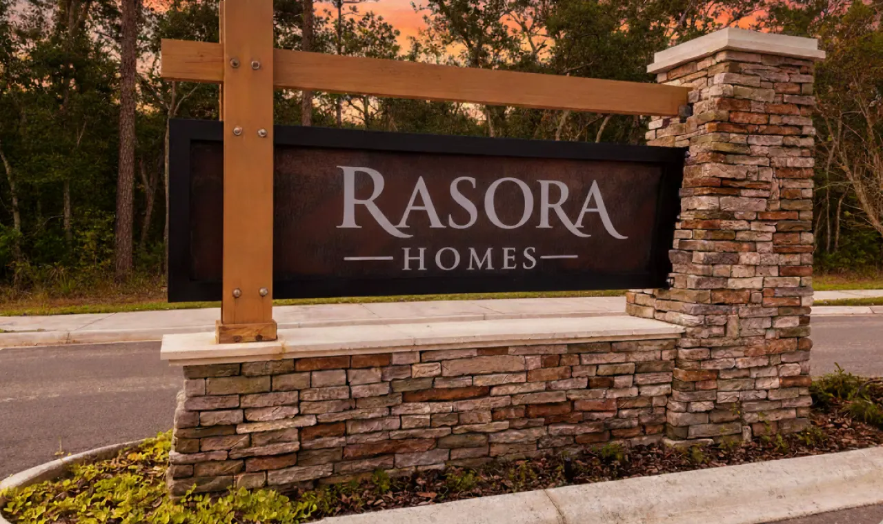 Entrance monument signs