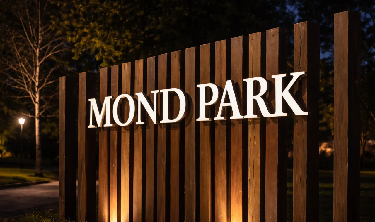 Landscape and park signage