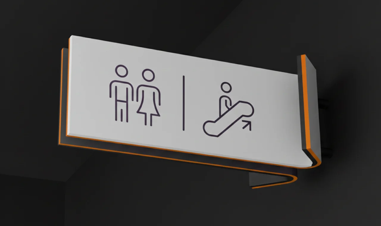 Mall and retail complex wayfinding