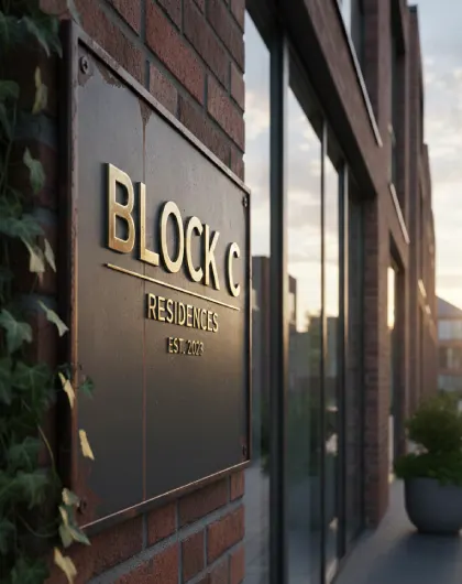 Directional & block identifiers