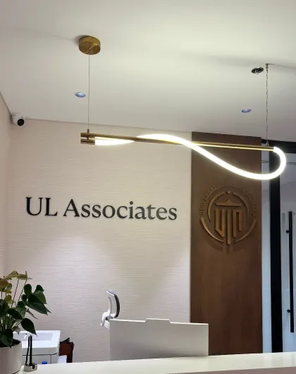 Lobby & reception identity signage