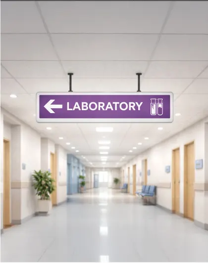 Wayfinding and department signage