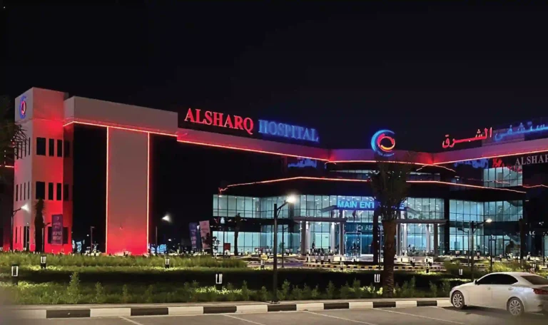 AL SHARQ HOSPITAL signage by Metroplus
