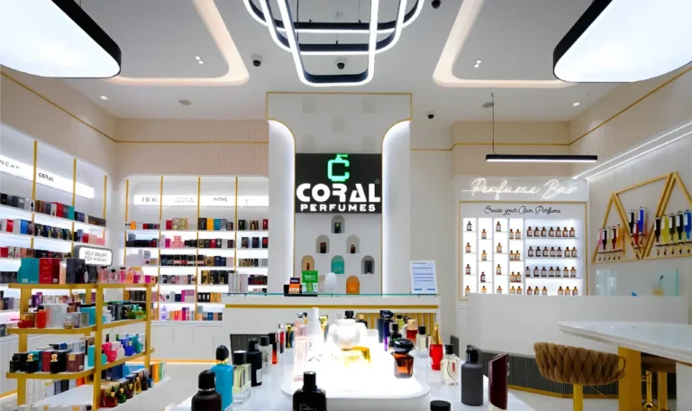 CORAL PERFUMES signage by Metroplus
