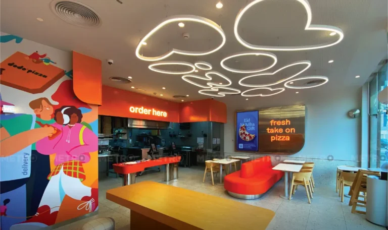 DODO PIZZA signage by Metroplus