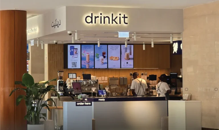 DRINKIT signage by Metroplus