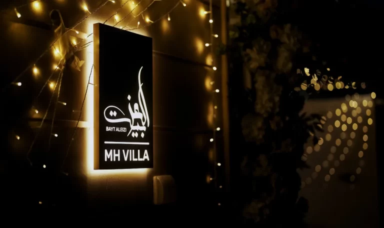 MH Villa signage by Metroplus