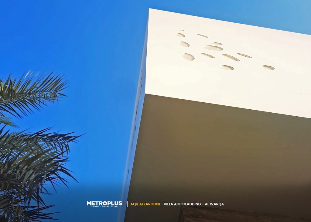 Aqil Alzarooni Villa ACP Cladding, Al Warqa