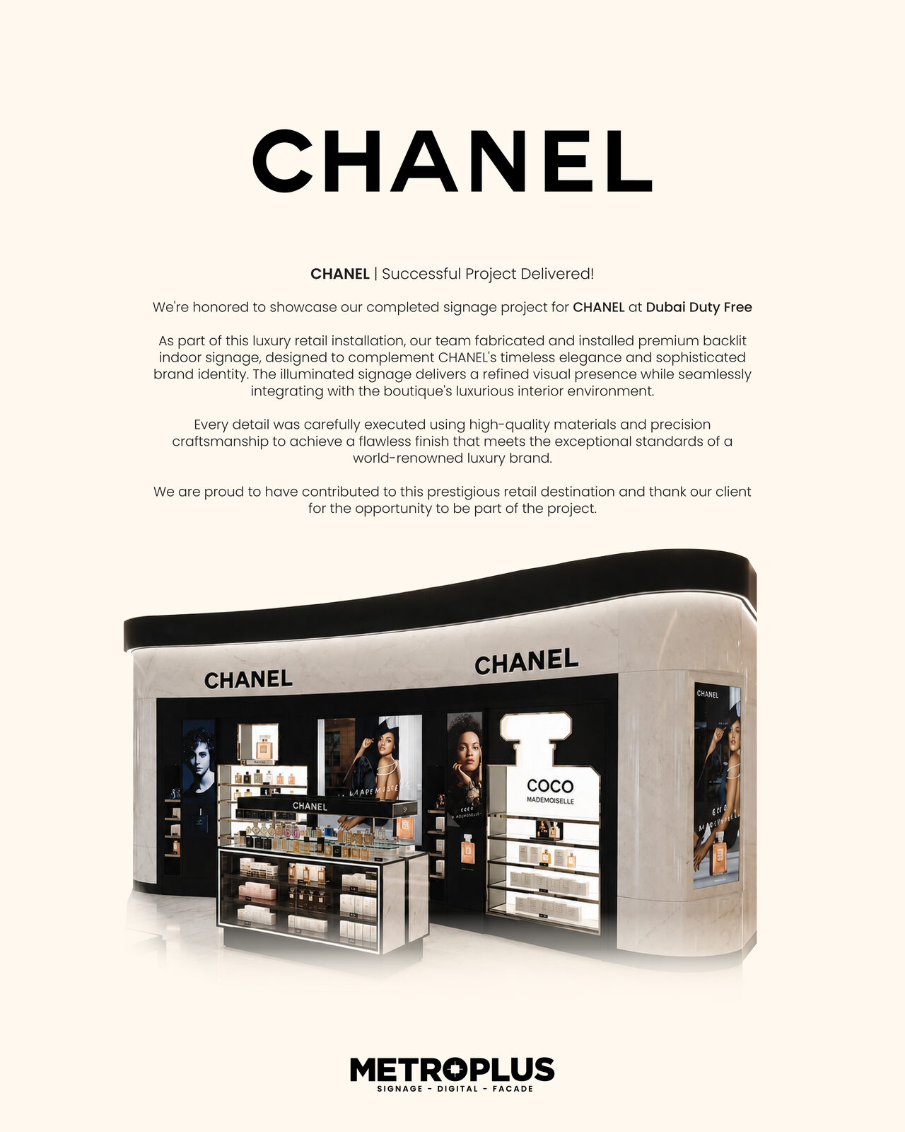 CHANEL, Dubai