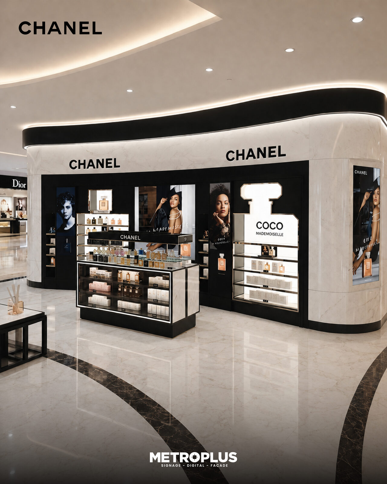 A Flagship Statement in Light - Metroplus