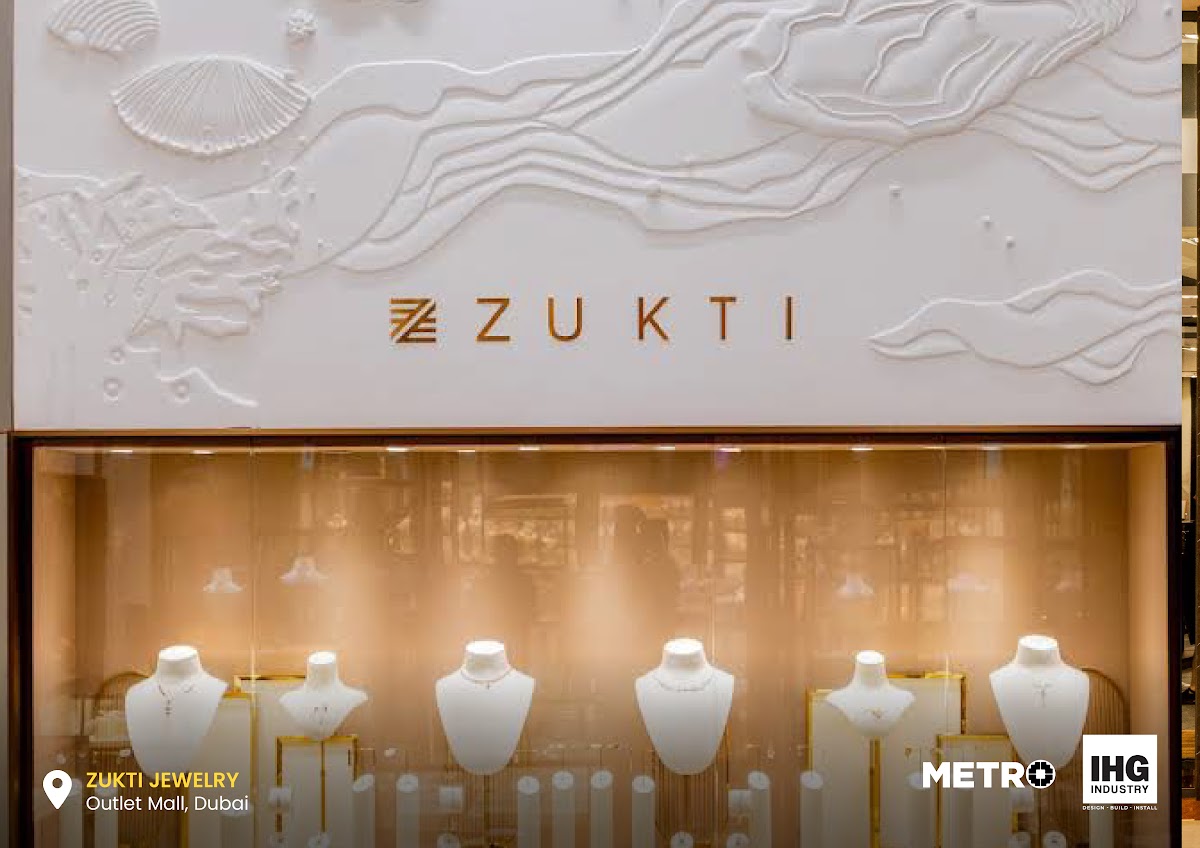 Sculptural Coastal-Themed Facade for a Jewellery Outlet - Metroplus