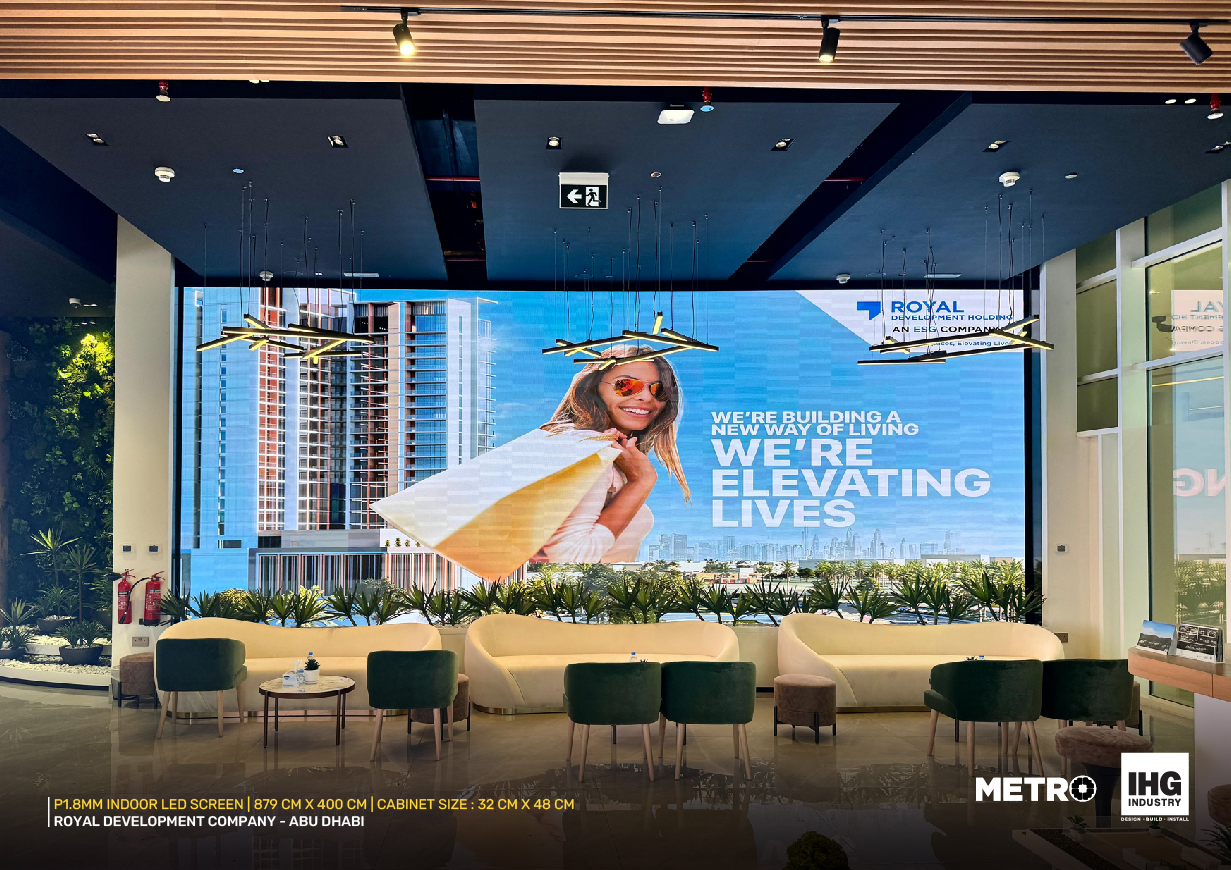 RDC, Abu Dhabi – Abu Dhabi, UAE - Metroplus signage project