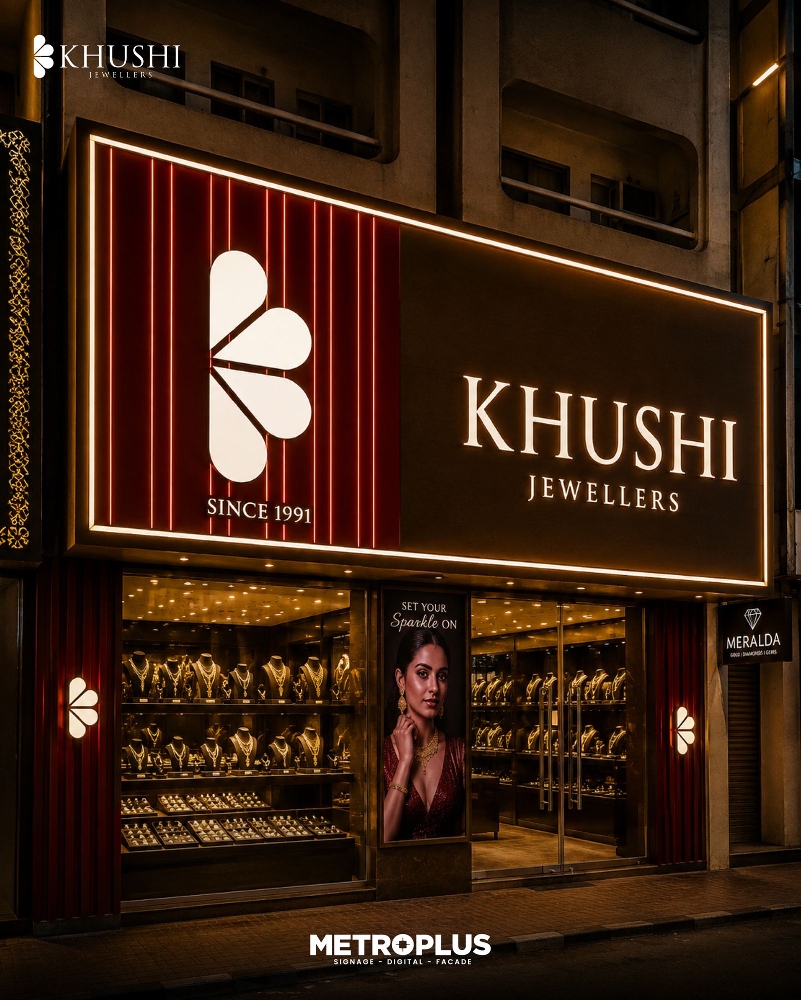 Khushi Jewellers, Dubai - Project Photo 1