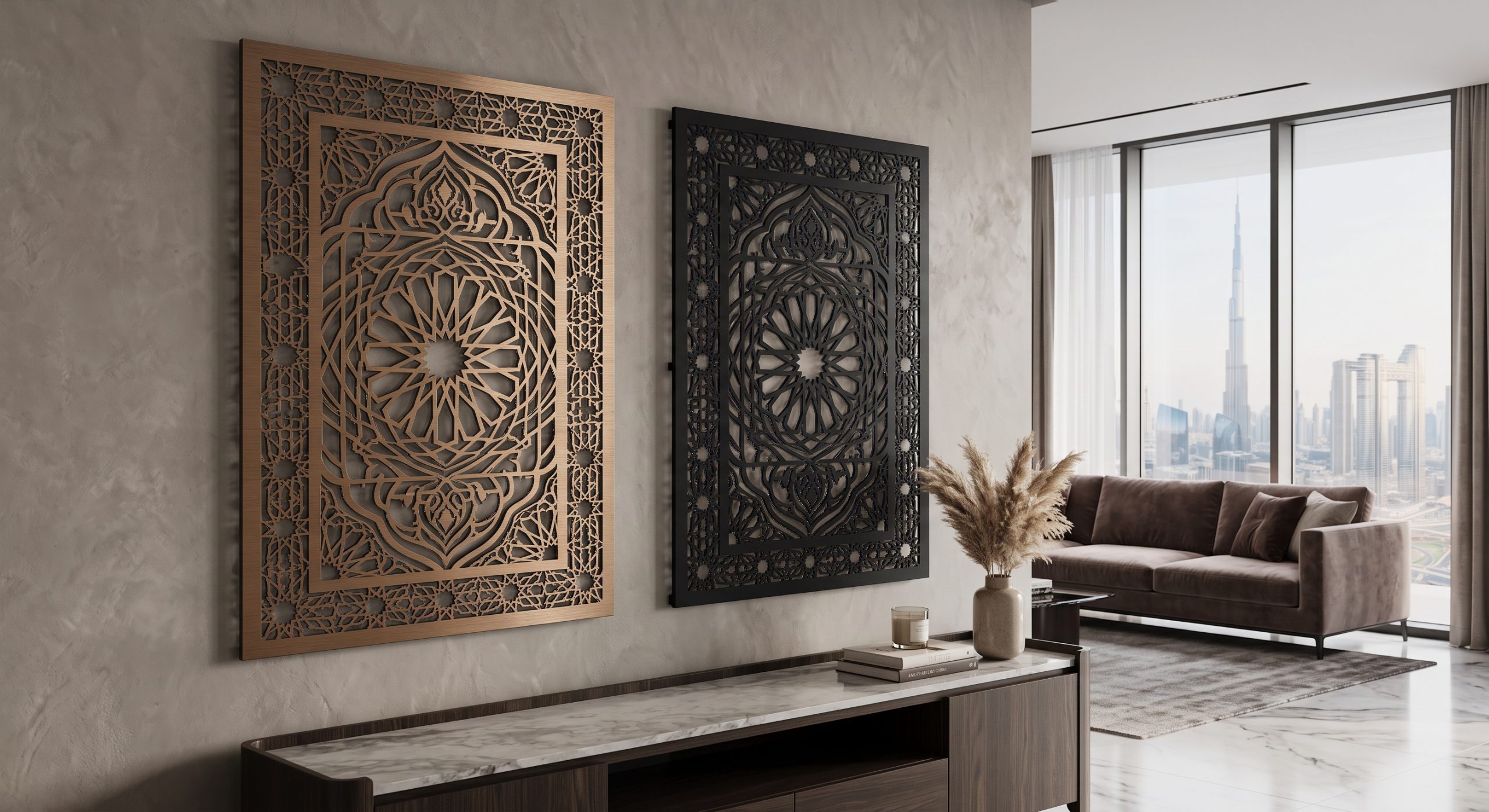 Bespoke Metal Décor: Wall Art, Railings & Lighting in Dubai