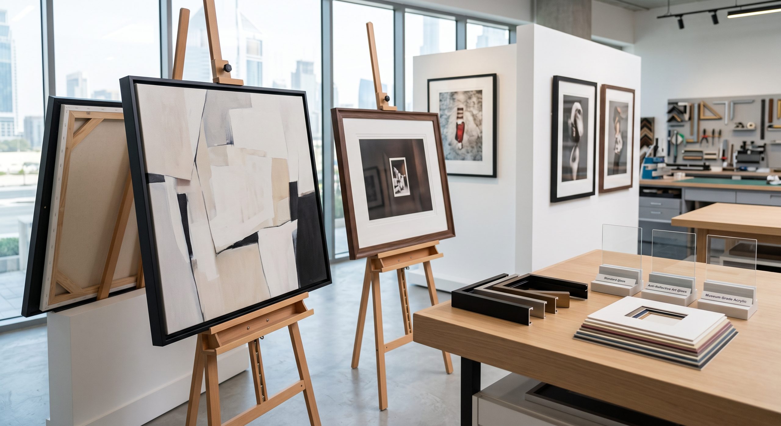 Art Mounting Frames & Structural Art Mounting in Dubai