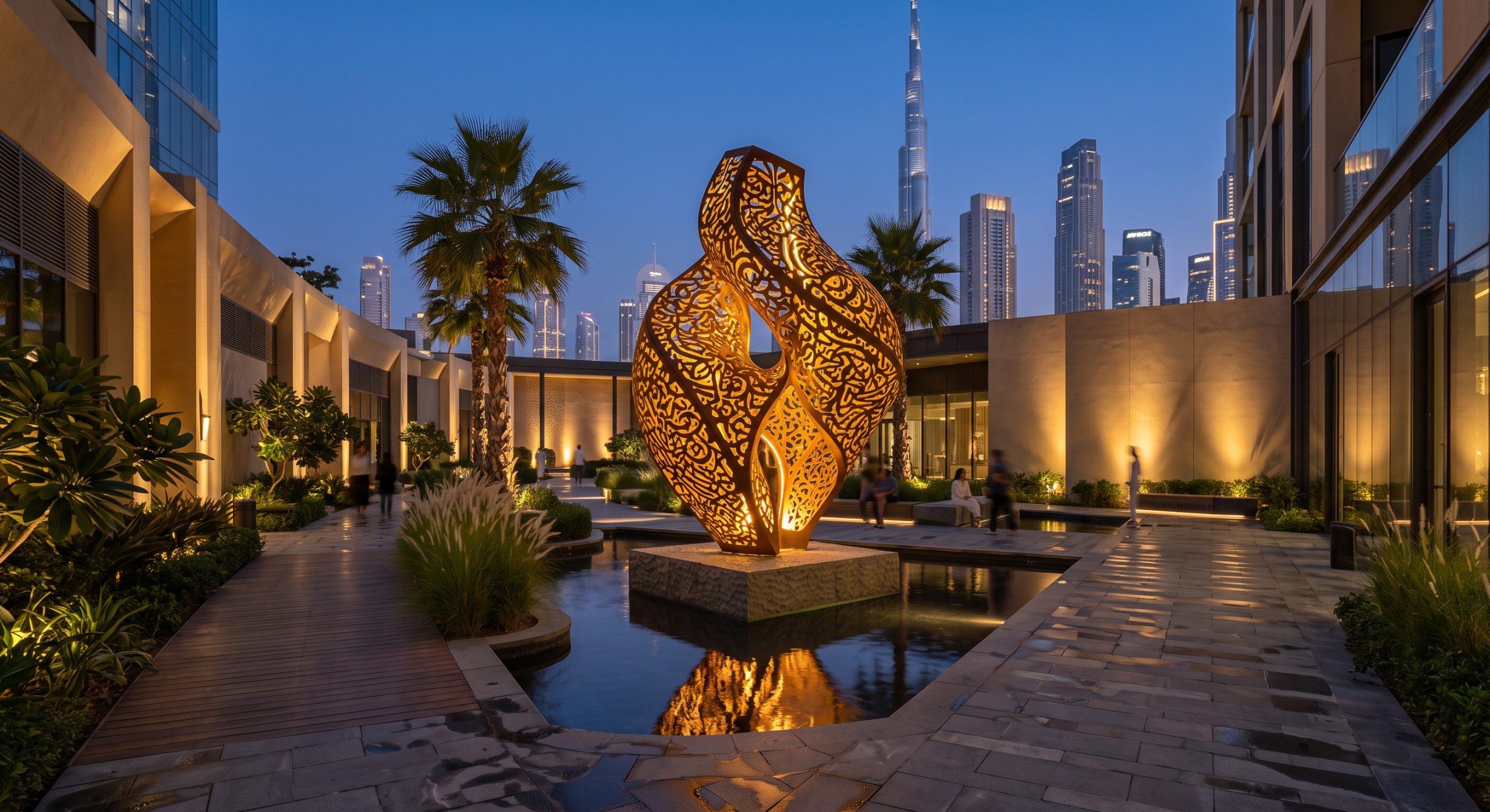 Lighting Sculptures in Dubai