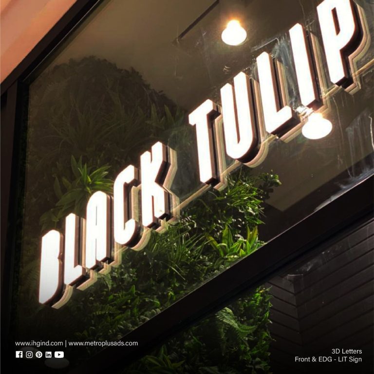 Black Tulip Flowers, City Centre Al Zahia