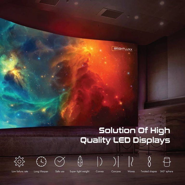 Brightluxx digital signage and LED screen product range