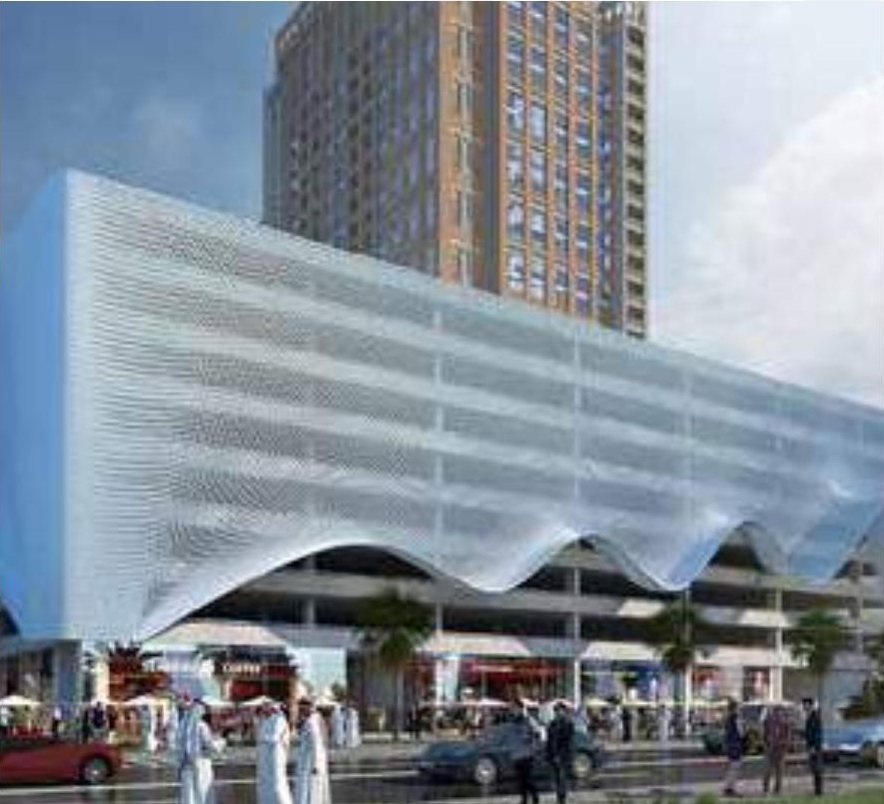 Car Parking Facade Screens in Dubai