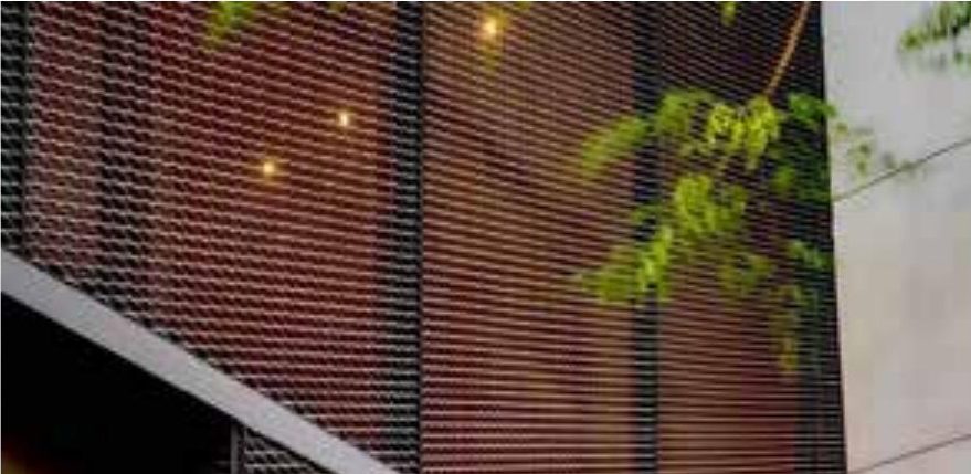 Expanded Metal Mesh Facades in Dubai