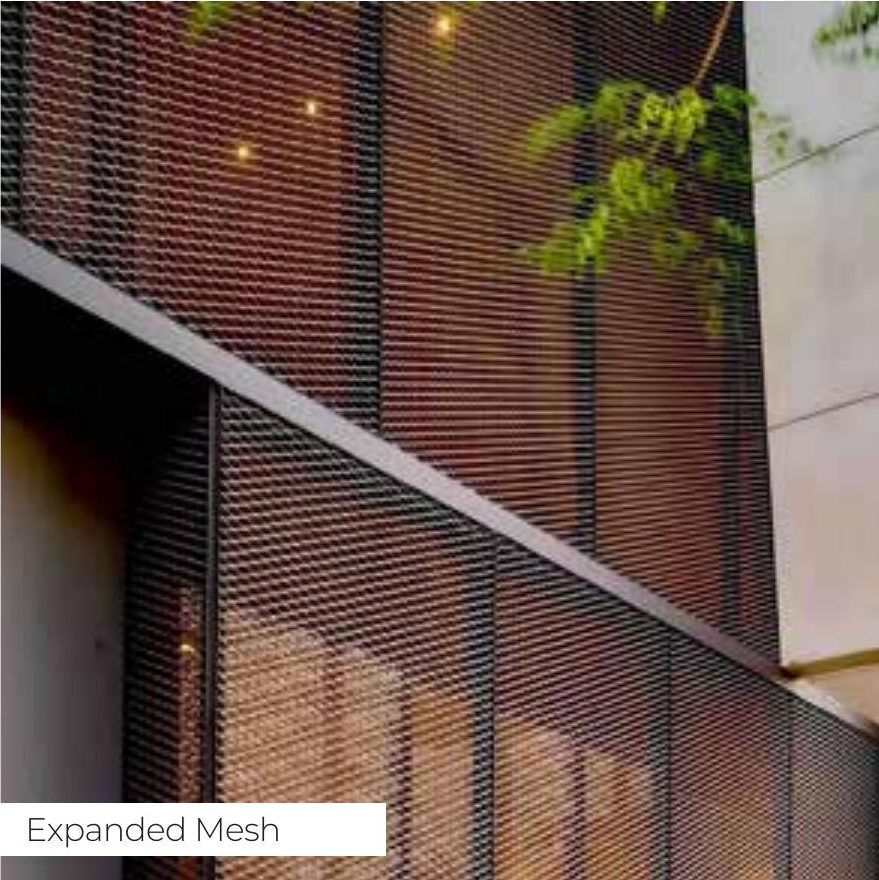 Expanded Metal Mesh Facades in Dubai
