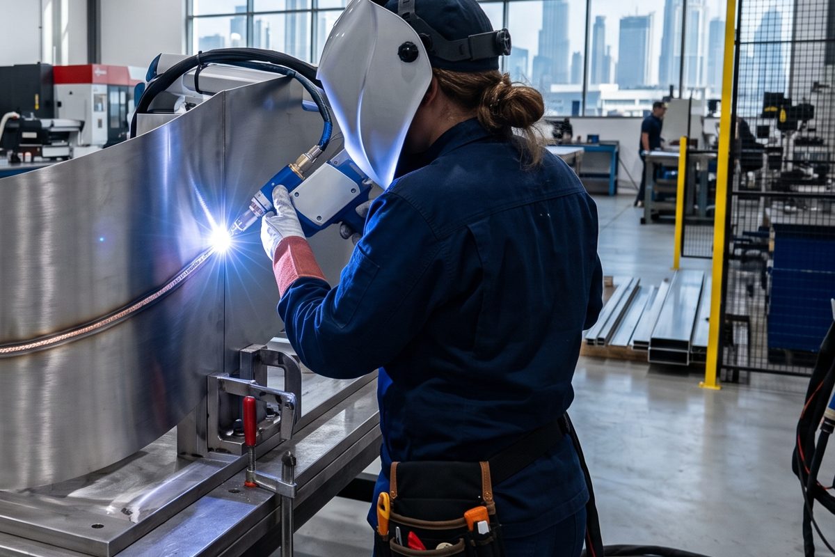 Laser Welding for Metal Facades & Fabrication in Dubai