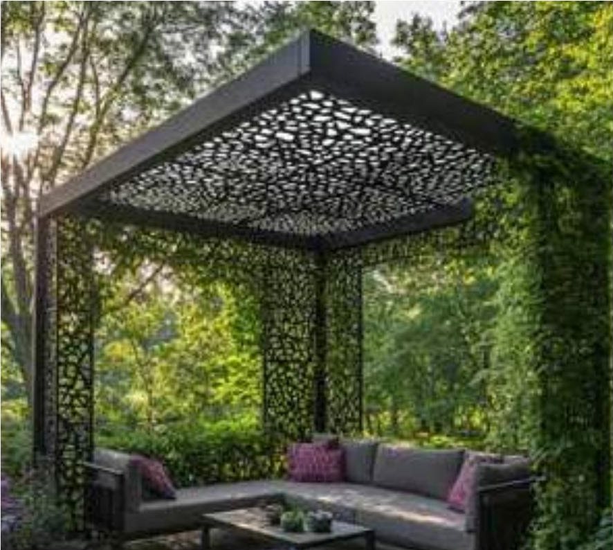 Metal Pergola & Shade Structures in Dubai