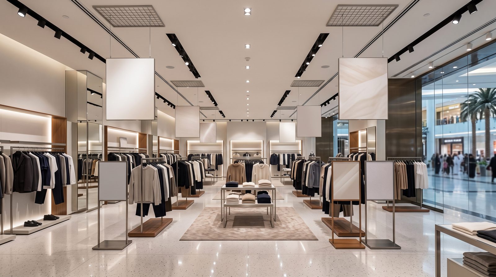 In-store promotional signage