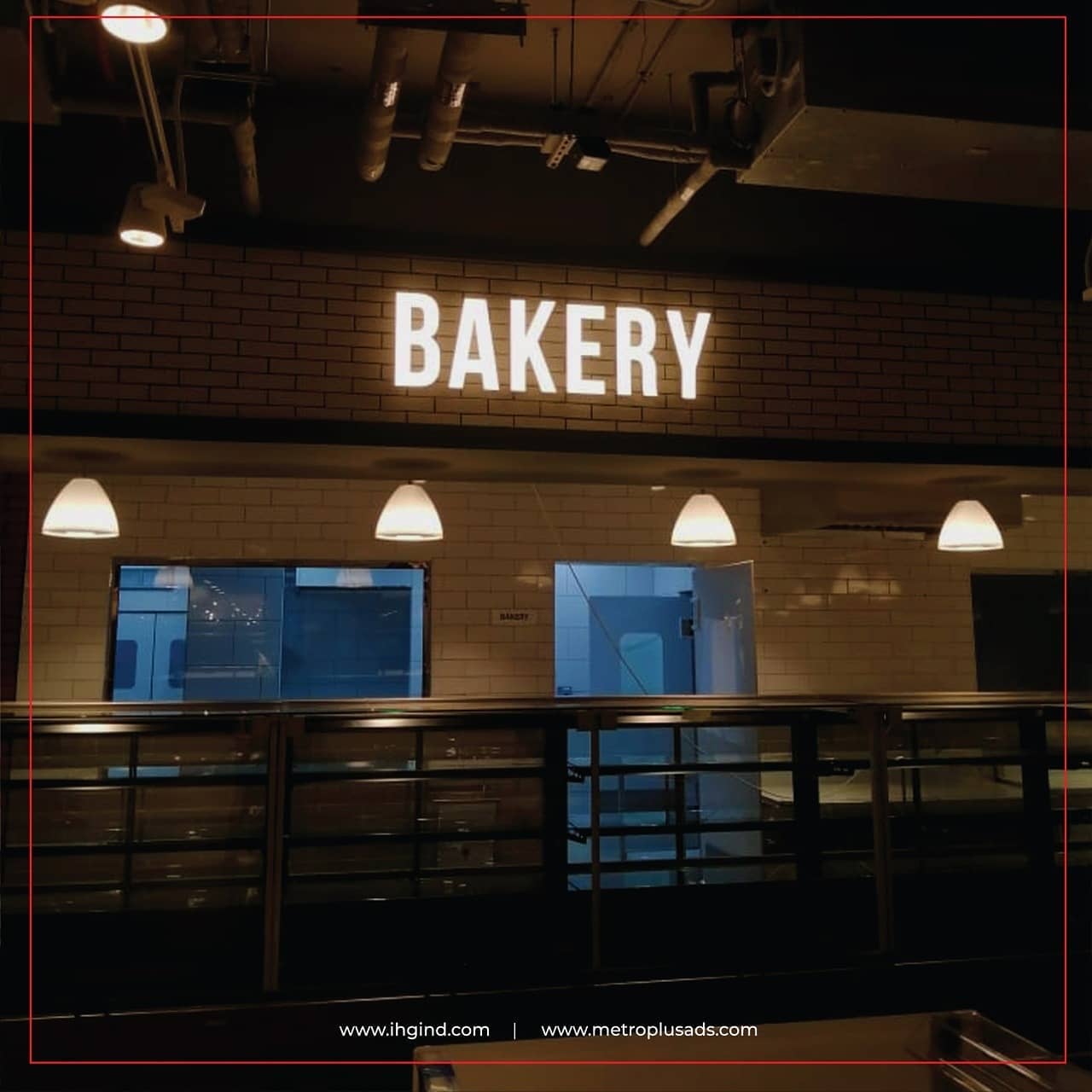 Nesto Hypermarket, Burj Al Nahar Mall – Burj Al Nahar Mall, Deira, Dubai - Metroplus signage project